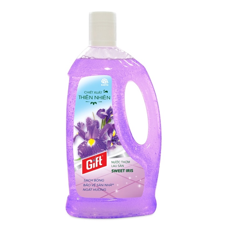 Lau sàn Gift 1000ml 7 hương nước hoa thiên nhiên