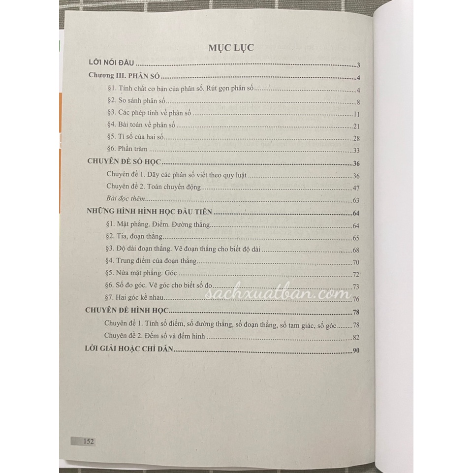 Sách Nâng cao và phát triển toán 6 tập 1+2