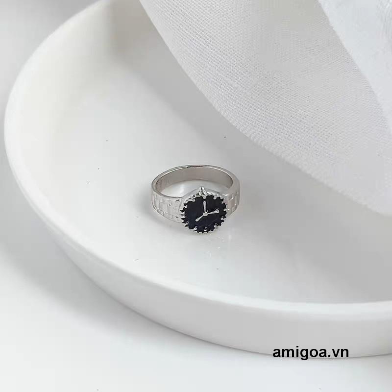 ✨✨ Nhẫn Hình Đồng Hồ Độc Đáo Thời Trang