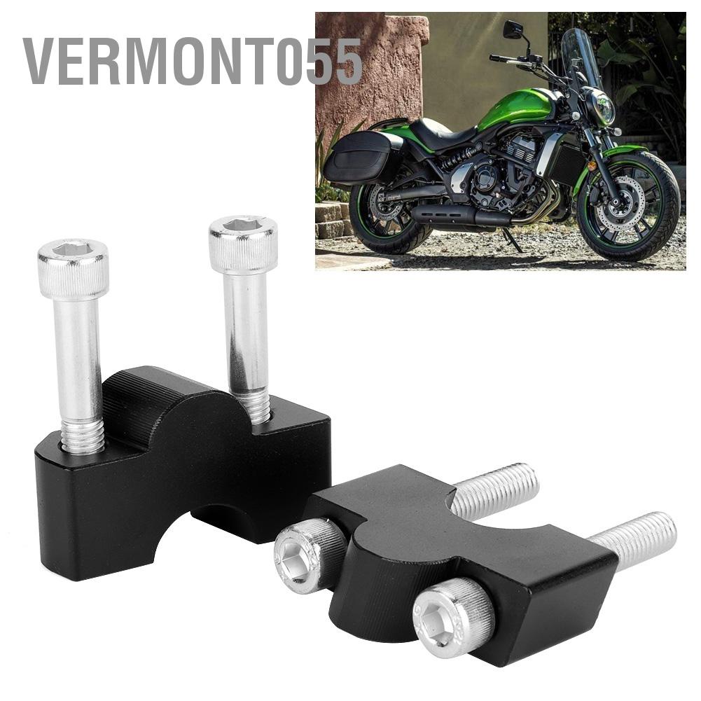Có thể bán buôn Bộ điều hợp tay lái Đầu kẹp cố định Rộng Rãi Phù cho Kawasaki Vulcan S 650 VN650 2015-2018 Vermont055 Hàng giao ngay