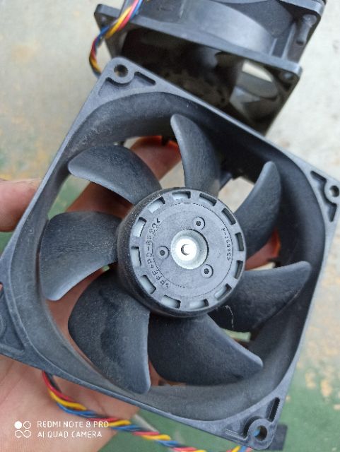 Quạt san ace 92 12v 0.88A, vuông 9cm dày 3cm 4pin