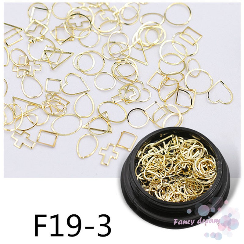 Hộp Phụ Kiện Trang Trí Móng Tay 3D Sáng Tạo