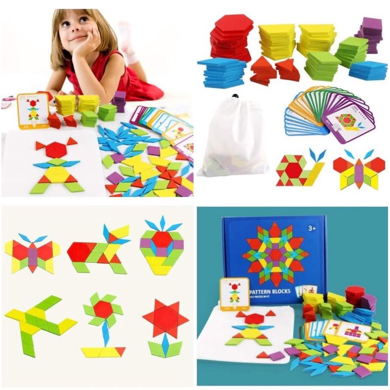 Ghép hình trí tuệ blog 155 pcs  Gỗ Montessori giá rẻ nhất