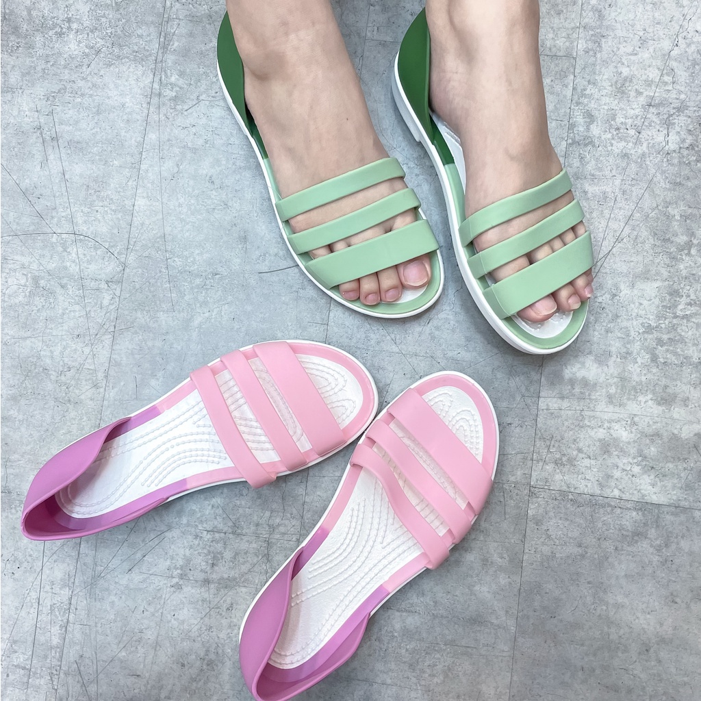 Dép lê nữ thời trang đế bệt có quai hậu MayTo phong cách nhẹ nhàng màu xanh nhạt, tím hồng, nâu nhat DL-01