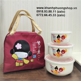 Hộp đựng cơm - hộp đựng cơm thủy tinh