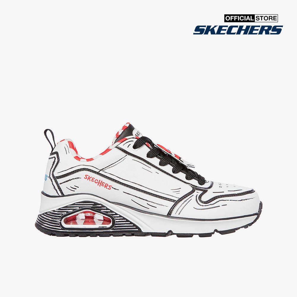 SKECHERS - Giày sneaker nữ Dr. Seuss Uno Tip Of His Hat 155321-WBK