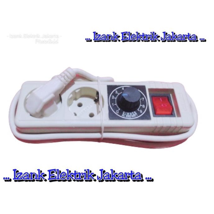 Ổ cắm điều khiển tốc độ có 2 lỗ 2000w