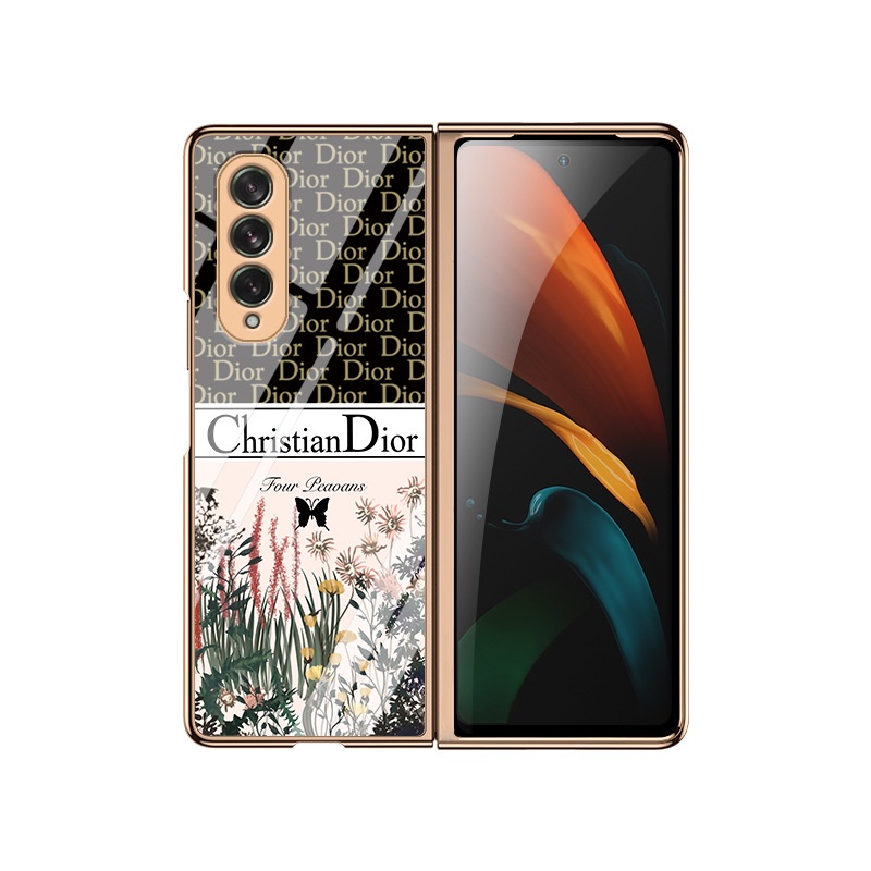 Ốp Điện Thoại Kính Cường Lực Sang Trọng Cho Samsung Galaxy Z Fold4 Fold3 5G Galaxy Z Fold 4 Z Fold 3 Fold 2