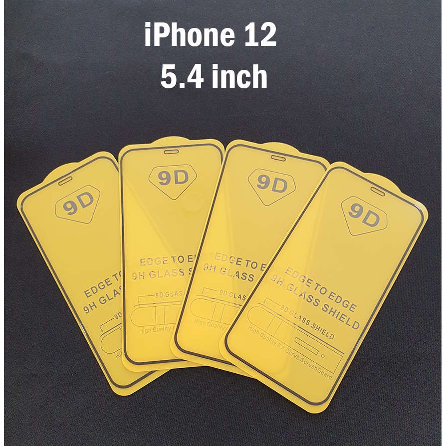 Dán cường lực phủ màn hình iPhone 12 Mini 5.4 inch