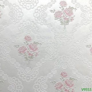 Giấy dán tường phòng cưới hoa văn tân cổ điển, giá rẻ