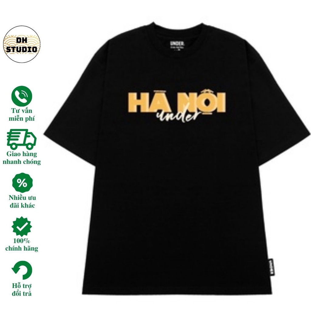 Áo thun Hà Nội UNDER 36 Phố Phường -Áo phông tay lỡ HÀ NỘI unisex phông form rộng- KÈM ẢNH THẬT-P1