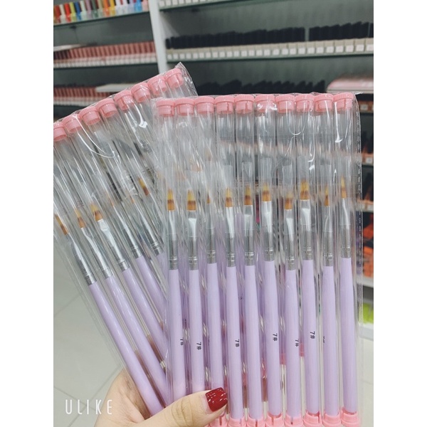 Bút chải omber, bút làm omber cán gỗ