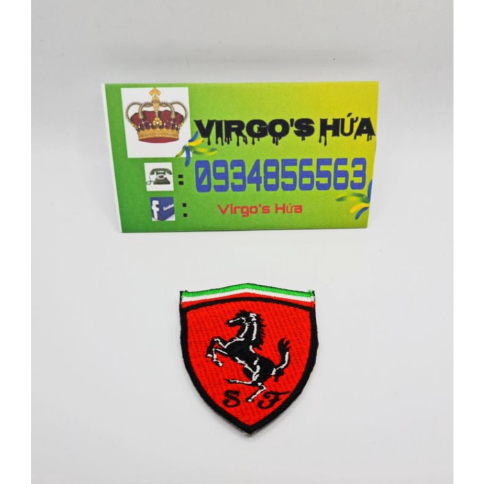 Sticker Patch Logo Ủi Thêu Thương Hiệu Các Hãng Xe Hơi Cao Cấp MS7527