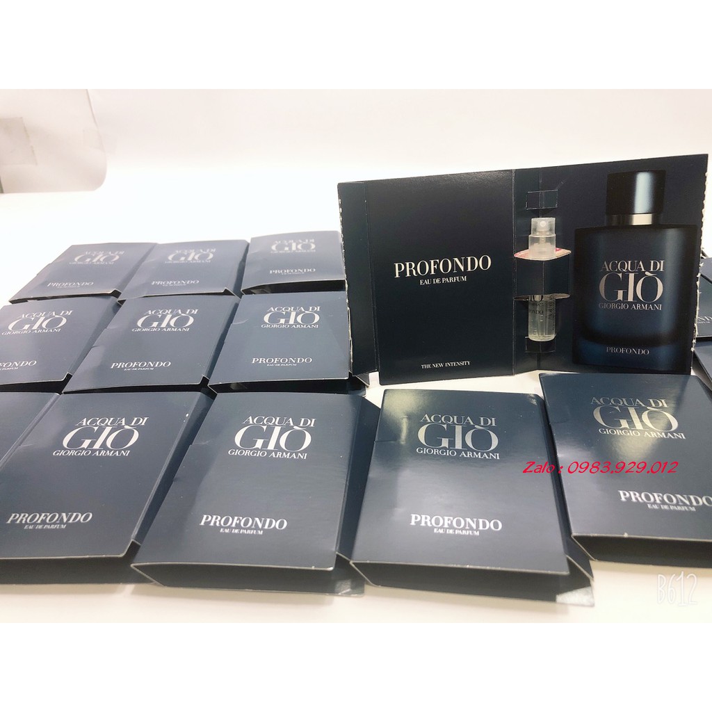 Mẫu thử Nước hoa Giorgio Armani Acqua Di Gio Profondo 2020