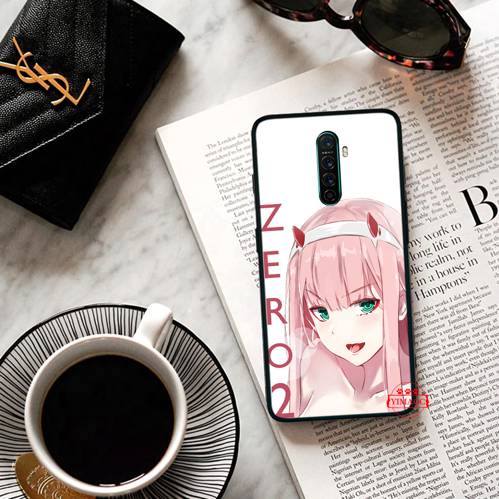 Ốp Điện Thoại Mềm Hình Anime 20gby Franxx Wiki Zero Two Cho Oppo A73 A93 F17 Pro Realme C2 C3 C11 C12 C15 C17