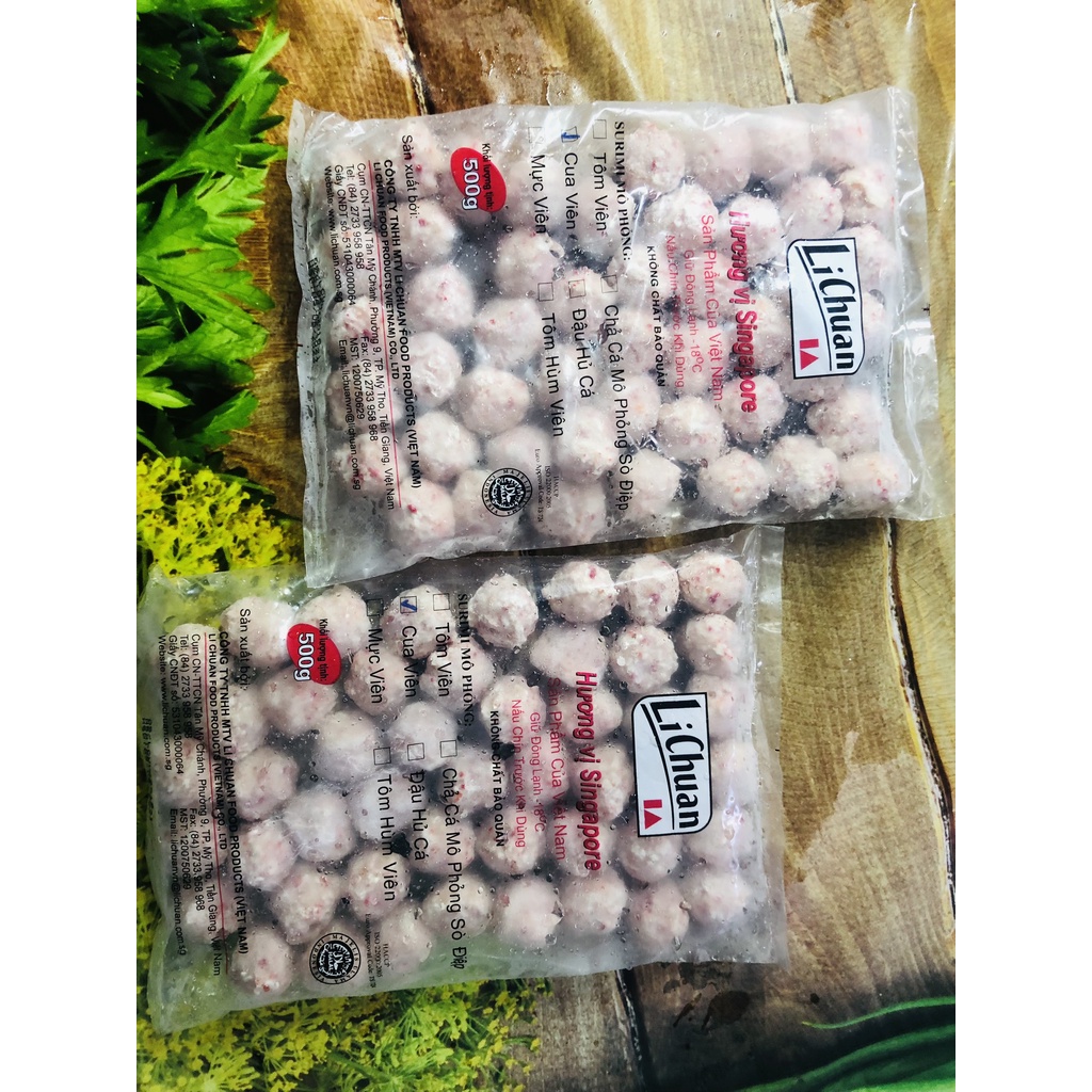 100g Cua viên Surimi LiChuan