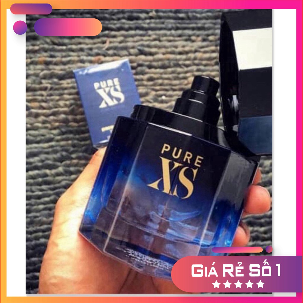 [LƯU HƯƠNG 14H] Nước Hoa Nam Pure XS Paco Rabanne Pour Homme EDT 100ML, Sôi Động, Lôi Cuốn, Hoang Dại Đầy Kích Thích X