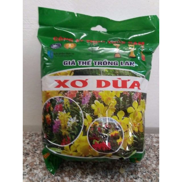 Giá thể trồng lan xơ dừa