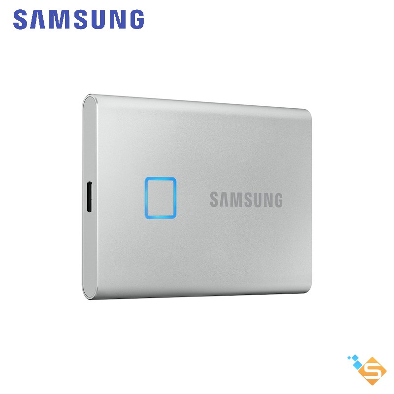 Ổ Cứng Di Động External SSD Samsung T7 Touch 2TB 1TB 500GB USB 3.2 Gen2 Type-C Read 1050MB/s - Bảo Hành Chính Hãng 3 Năm