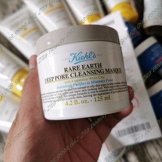 [Duty Free] Mặt Nạ Đất Sét Kiehls Rare Earth Deep Pore Cleansing Masque 125ml