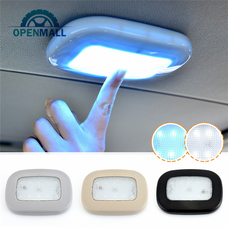 Đèn LED đọc sách sạc USB gắn trần xe hơi tiện lợi