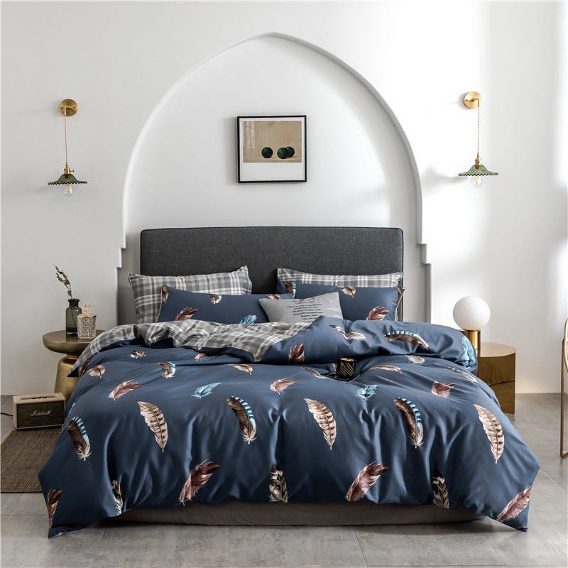 BỘ CHĂN GA GỐI LỤA 60S HỌA TIẾT CAO CẤP HÀNG NHẬP KHẨU