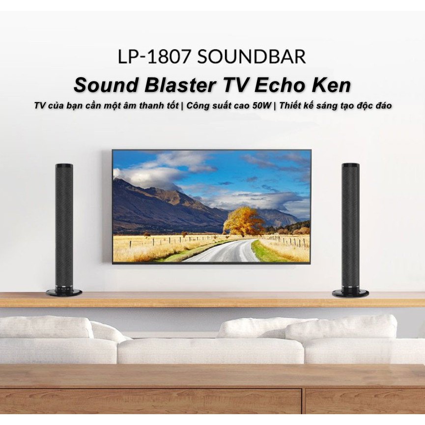 Loa thanh Sound Blaster TV Echo Ken LP-1807 Bluetooth 5.0 - King's Garden