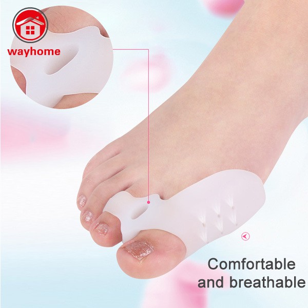 Set 2 Đồ Tách Ngón Chân Bằng Silicon Chuyên Dụng