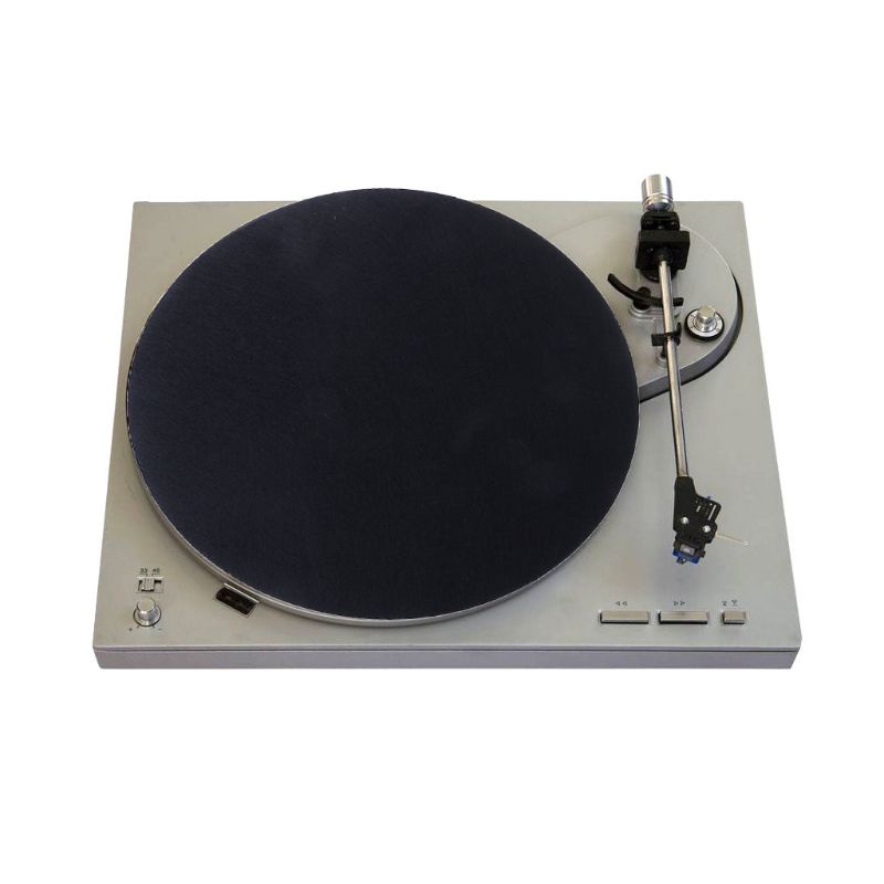 Thảm Nỉ Chống Tĩnh Điện 7mm Có Lỗ Xoay Được Cho Máy Ghi Âm Vinyl LP