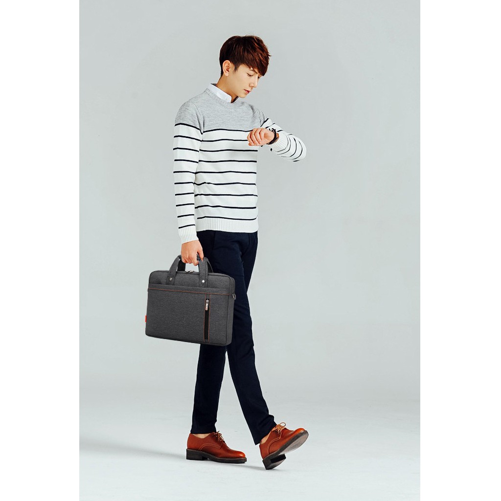 Cặp công sở nam đi làm, đựng Laptop 14 inch, 15,6 inch cao cấp, cặp văn phòng nam xách tay, có dây đeo, nhỏ gọn | BigBuy360 - bigbuy360.vn