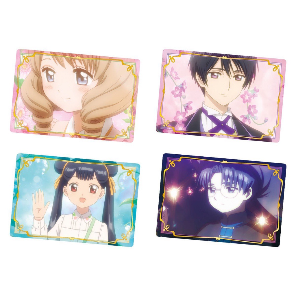 M2 Ảnh card bo góc in hình THỦ LĨNH THẺ BÀI Cardcaptor Sakura thẻ bo viền 5*8cm anime chibi xinh xắn sưu tầm