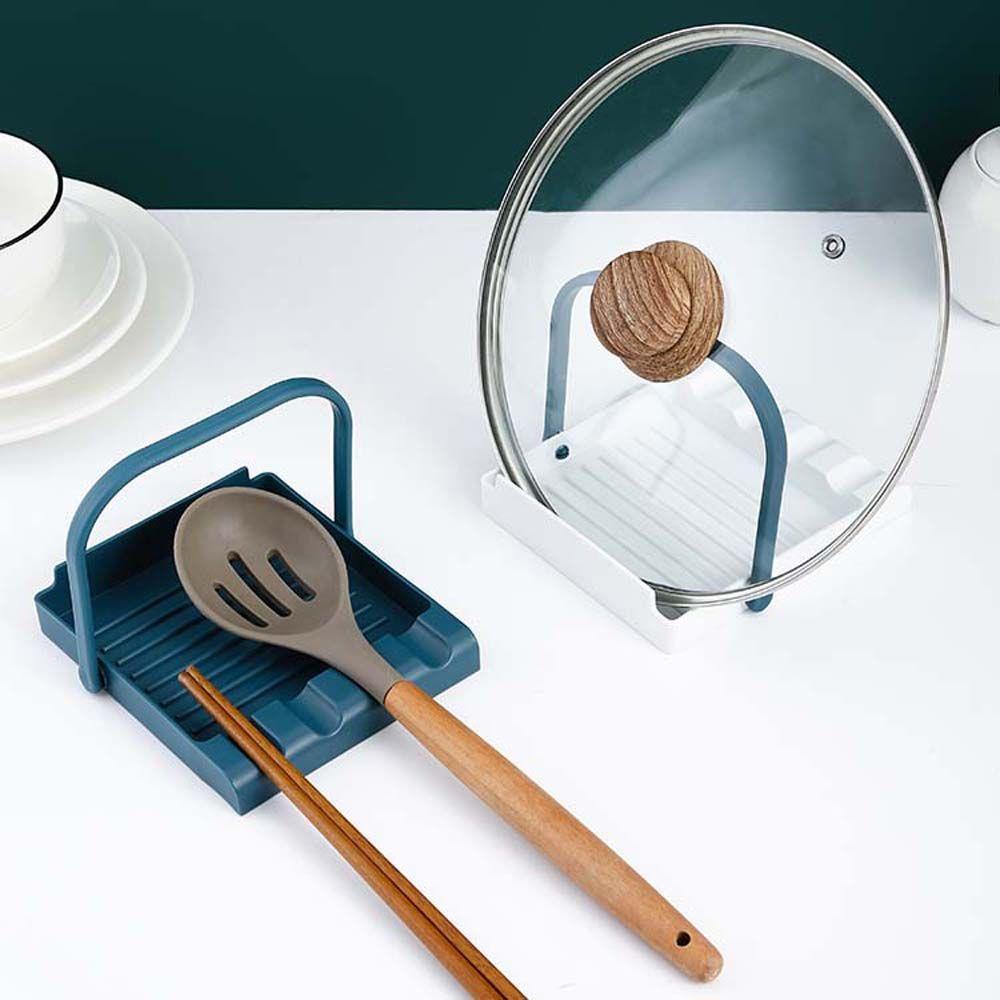 Giá Đỡ Nắp Nồi Kèm Móc Treo Tiện Dụng Cho Nhà Bếp