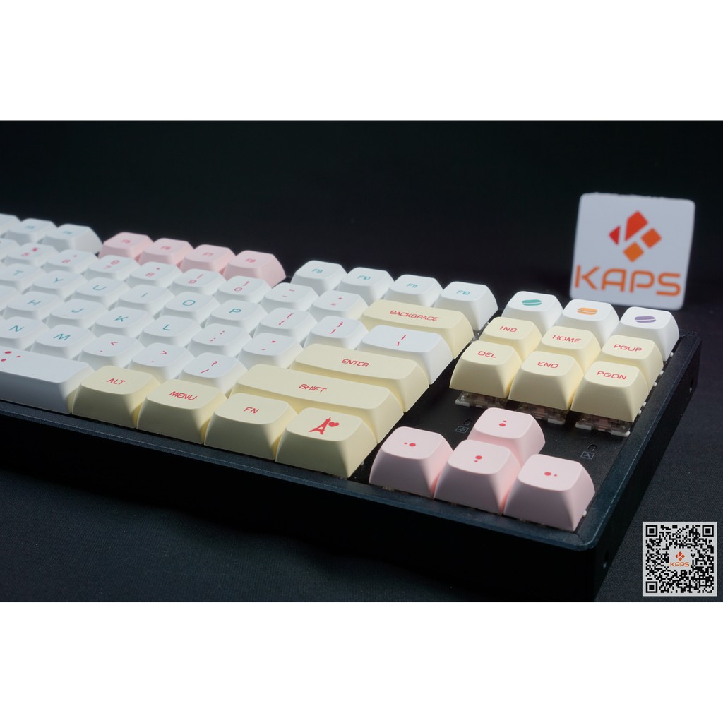 Keycap MACAROON - profile XDA - keycap PBT - Dyesub - 146 nút cho bàn phím cơ (Filco, Leopold, IKBC, Edra, keychron)