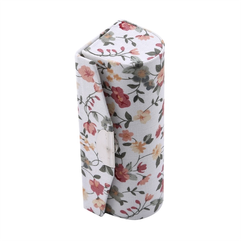 Thời Trang (hàng Mới Về) Hộp Đựng Son Môi Thêu Hoa Phong Cách Retro Có Gương Tiện Dụng | BigBuy360 - bigbuy360.vn