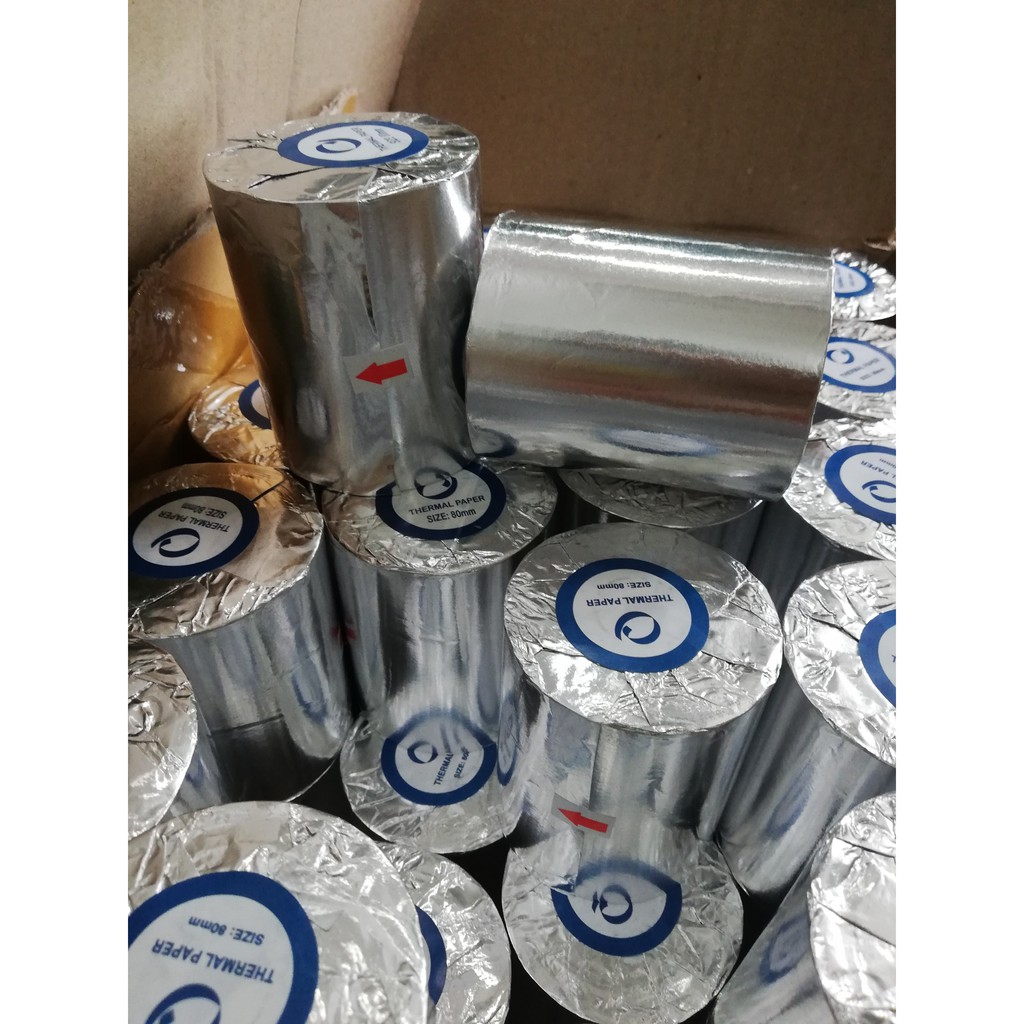 GIẤY IN NHIỆT, IN BILL, IN HÓA ĐƠN K80X60