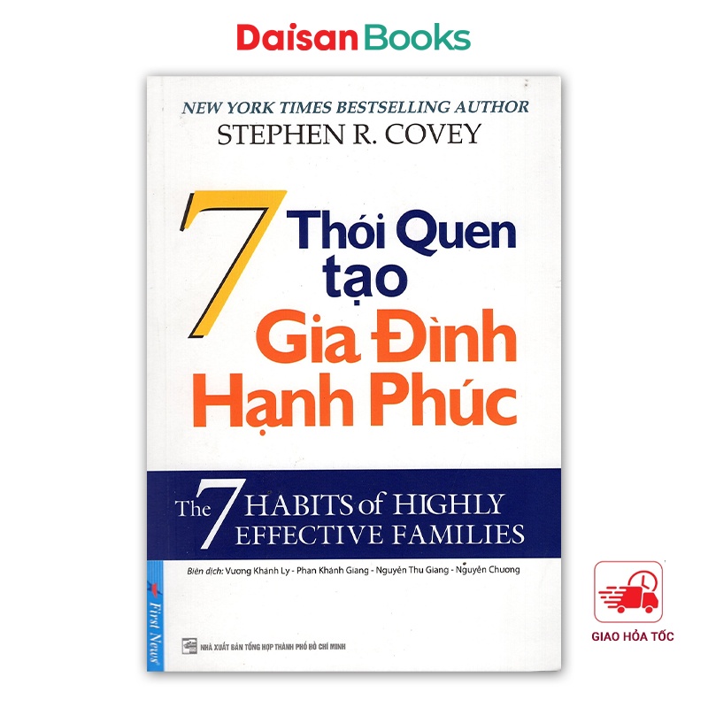 Sách - 7 Thói Quen Tạo Gia Đình Hạnh Phúc