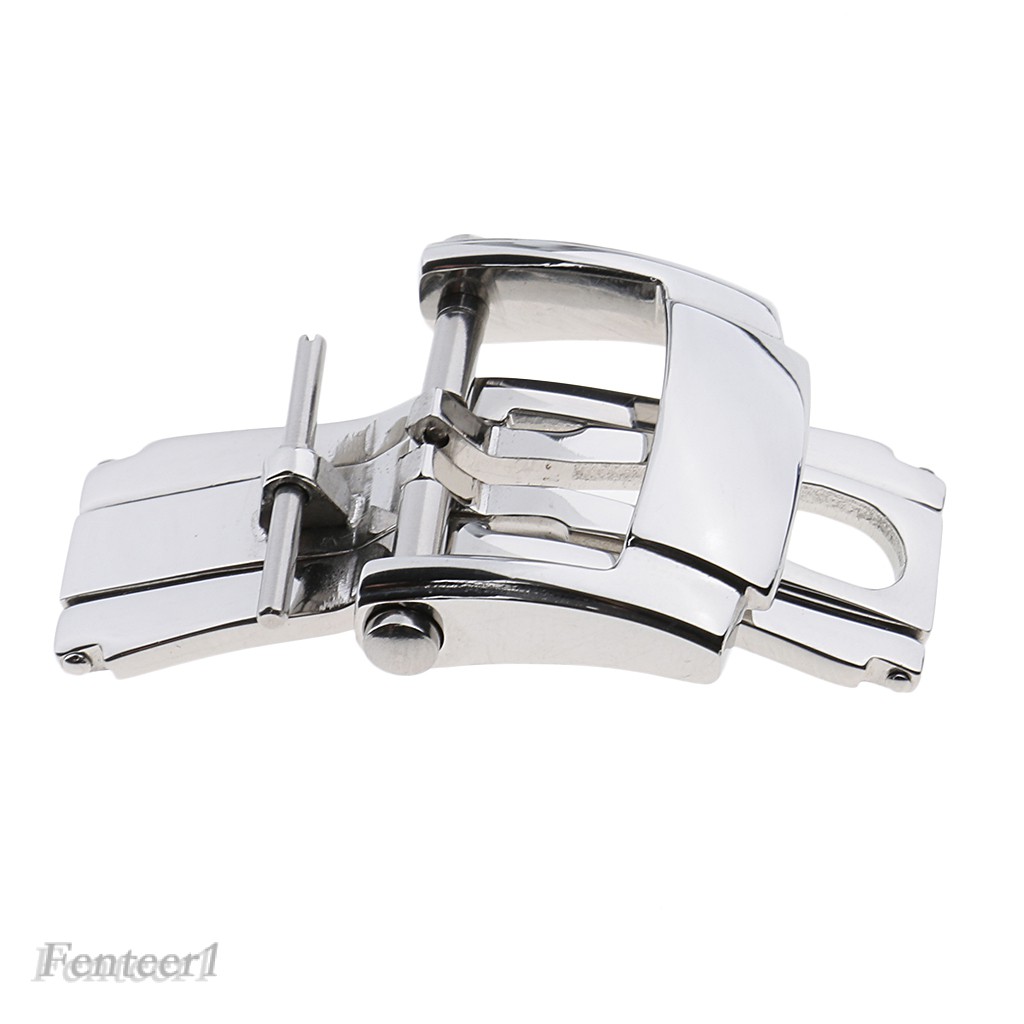Khóa Dây Đeo Đồng Hồ Bằng Thép Không Gỉ Fenteer1