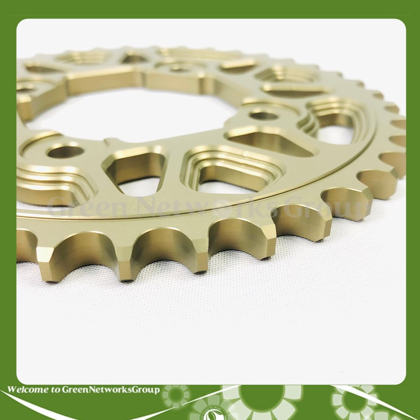 Nhông Sên Dĩa Exciter 135 2010 Dĩa Nhôm 7075 CNC 39T Nhông Recto 15T Sên DID 428D Greennetworks