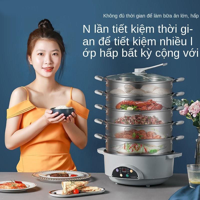 Nồi Lẩu Cắm Điện Mini Chính Hãng Đa Năng (Lẩu , Xào, Nấu, Chiên..) Chống Dính-Bảo hành 12 tháng