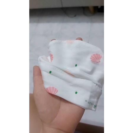 Mũ cotton lạnh siêu mềm cho bé sơ sinh -7kg