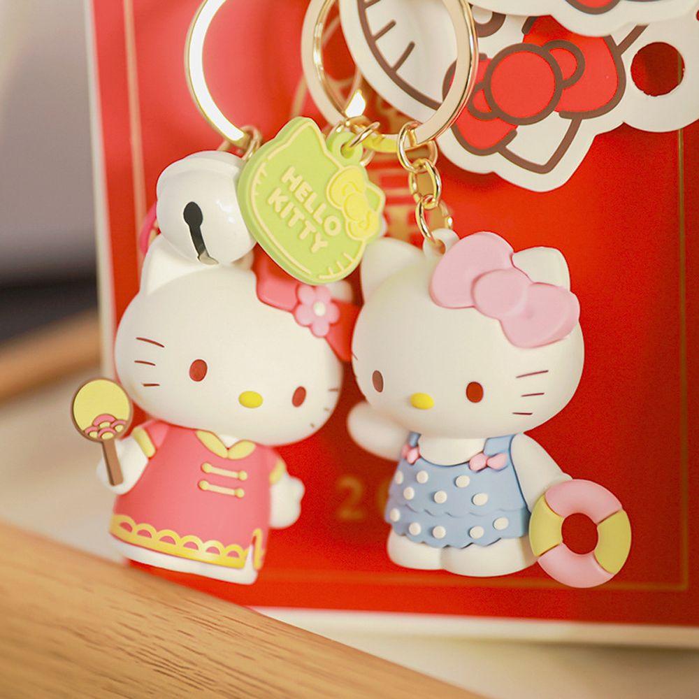 Móc Khóa Hình Mèo Kitty Dễ Thương Phong Cách Hàn Quốc