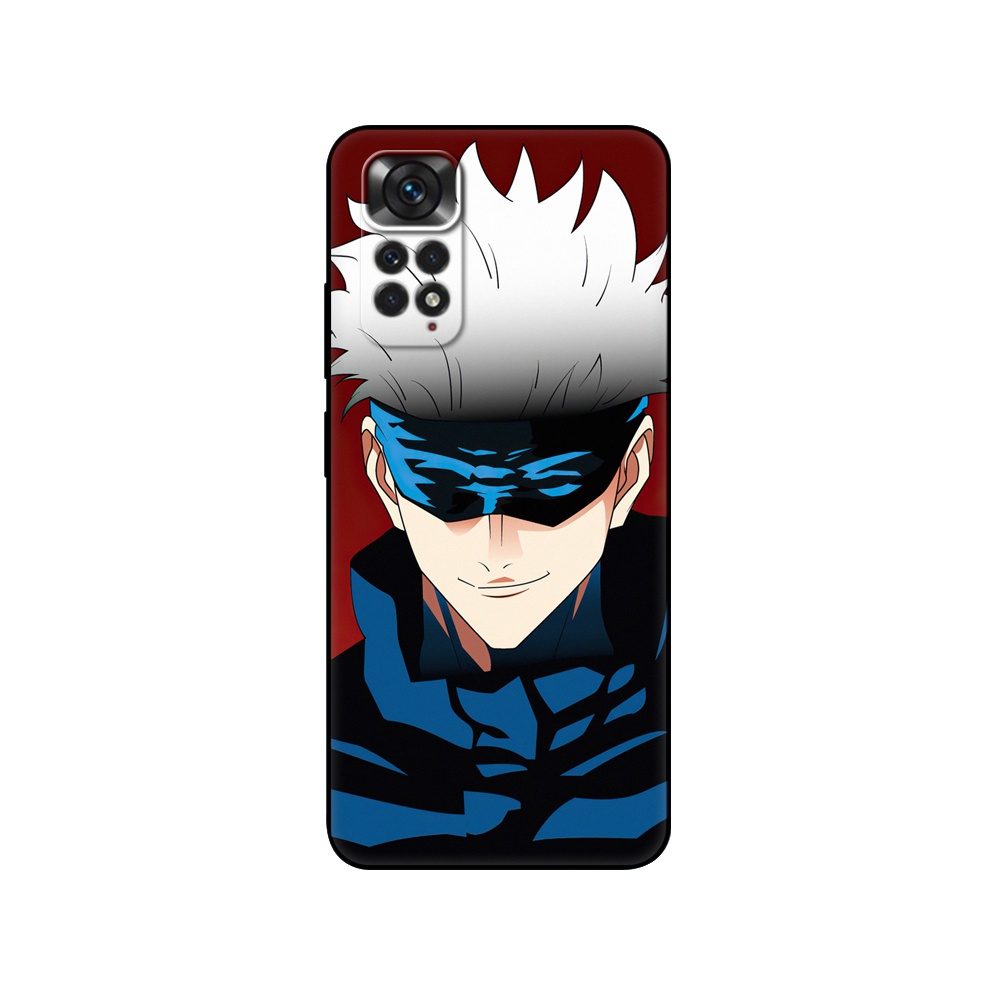 Ốp Điện Thoại Tpu Dẻo Màu Đen In Hình anime jujutsu kaisen Cho Xiaomi Redmi Note 11 Pro PLUS + 11S 5G 4G