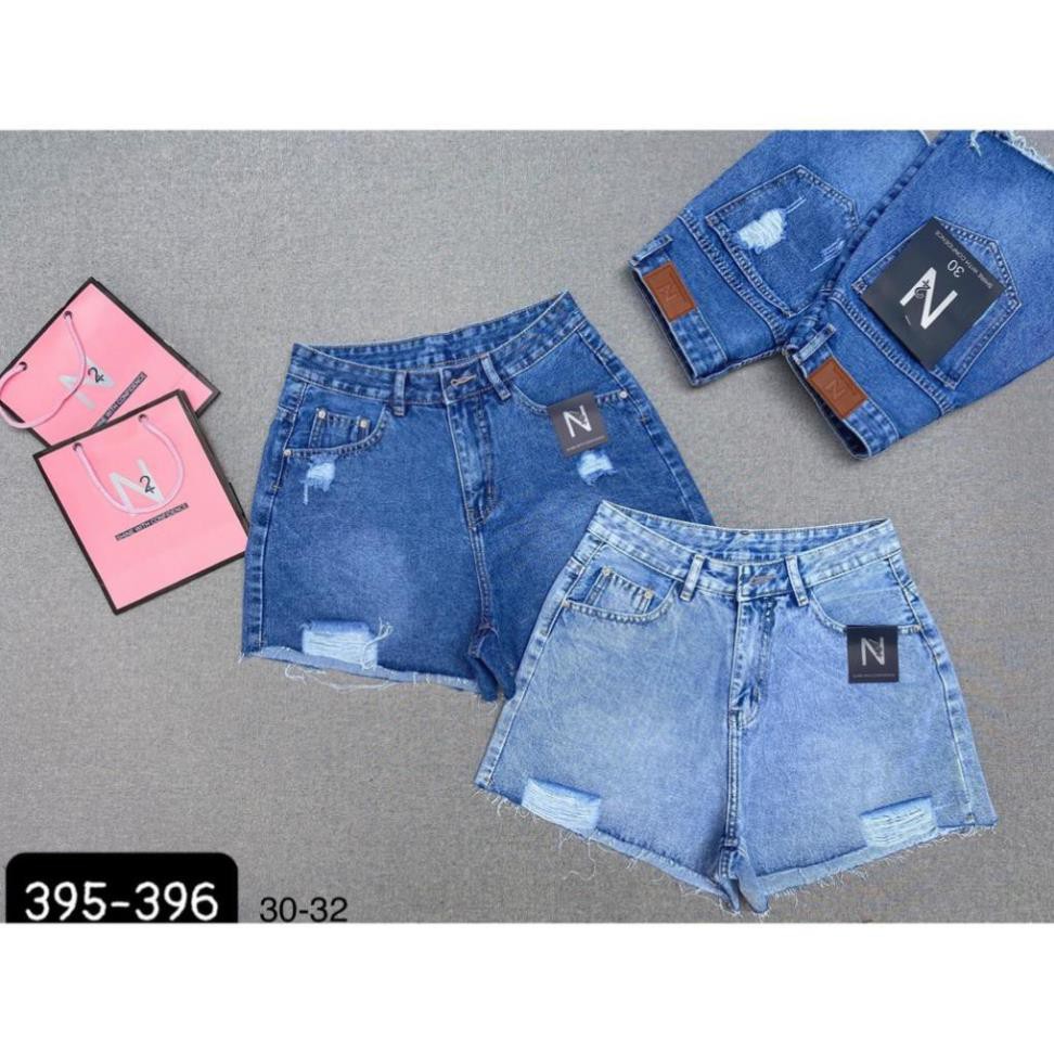 [Size 32-35] Short jean nữ hàng bigsize mẫu rách nhạt !  ྇