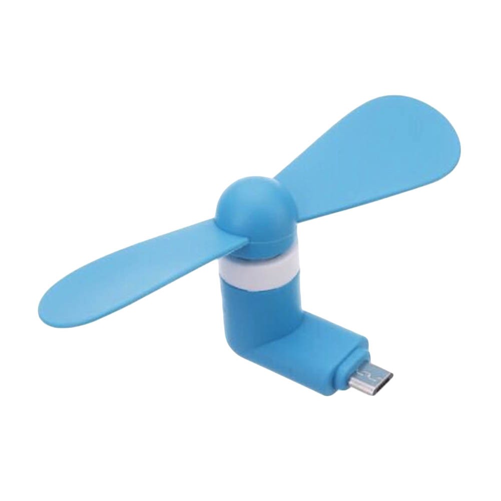 Summer Mini Portable Mute OTG Micro USB Mobile Phone Air Cooling Fan for Android S12