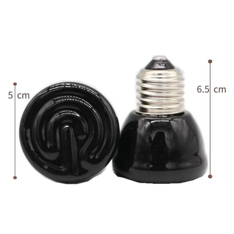 Bóng Đèn Sưởi Ấm Cho Rùa 50W 75W 100W E27 220V-240V VNK2
