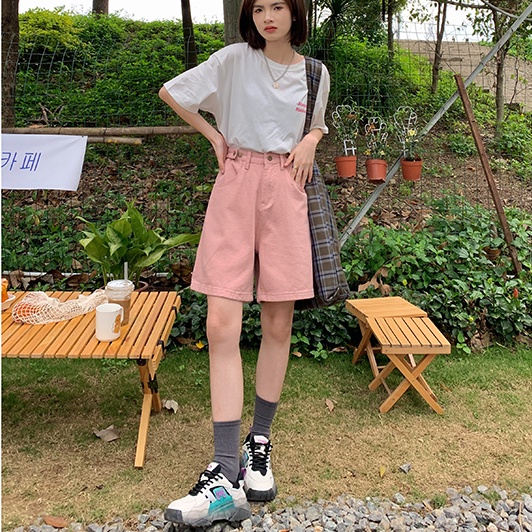 Quần Short Nữ Lưng Cao Plus Size