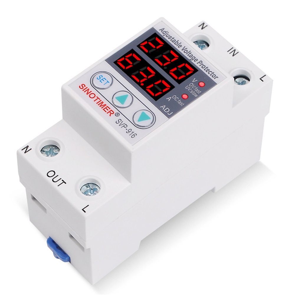 Thiết bị bảo vệ điện áp PCBFUN AC 230V 40/63/80A Din chuyên dụng