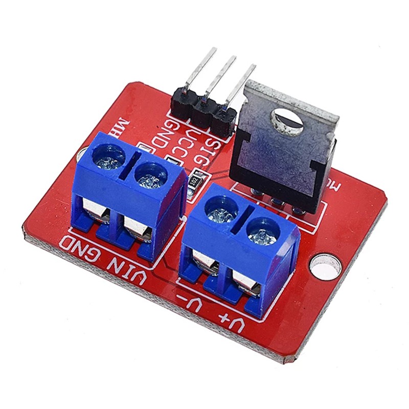 1 / 4 Mô Đun Nút Bấm Mosfet 0-24V IRF520 MOS Cho Arduino MCU ARM Raspberry pi