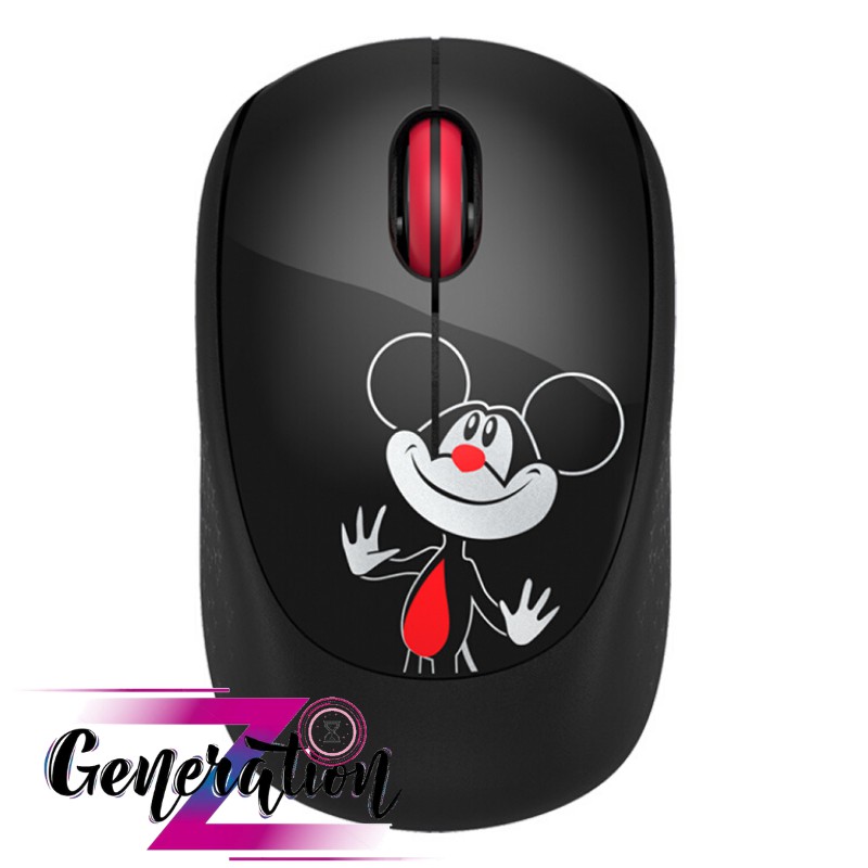 [Mã ELFLASH5 giảm 20K đơn 50K] Chuột không dây FD I361 - MOUSE MINI WIRELESS FD I361 - Đen Họa Tiết