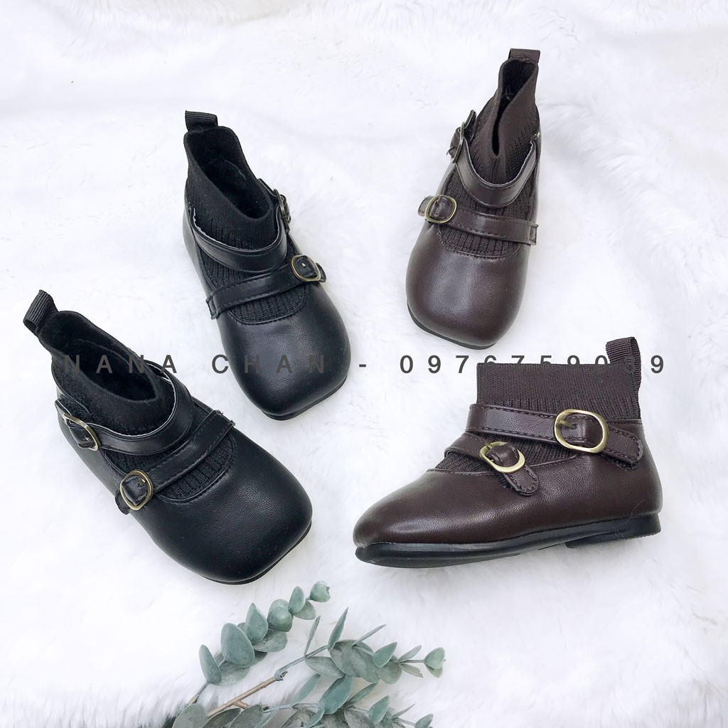 [G015] Boot da cổ chun 2 quai sz 21-30